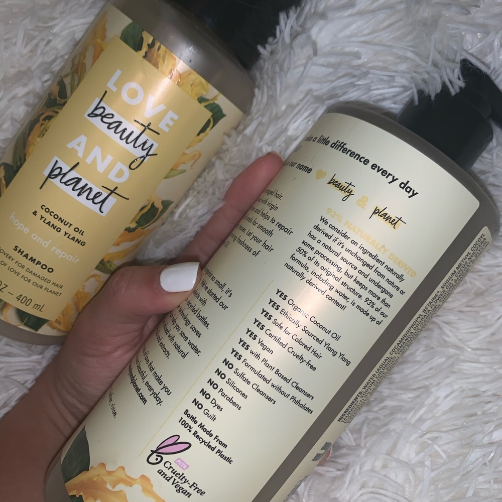 Love Beauty & Planet shampoo set